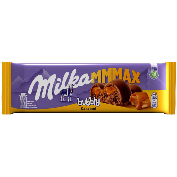 Producto - Milka Bubbly Caramel 250gr