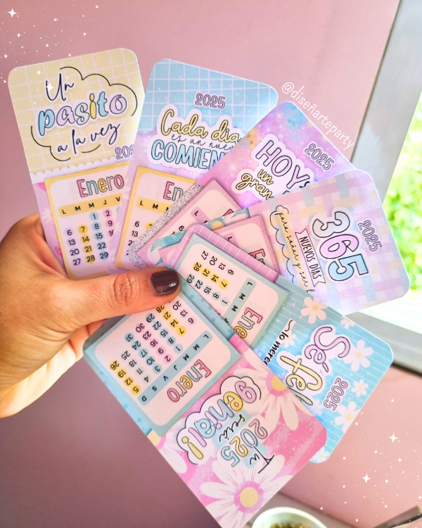 Producto - MINI CALENDARIOS CON FRASES MOTIVADORAS