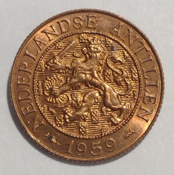 Producto - Antillas Holandesas 2 y 1/2 cents 1959 - 0