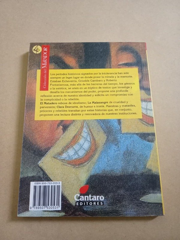 Producto - El matadero / La malasangre - Echeverría Gambaro Fontanarrosa - Cántaro 1999 - 1