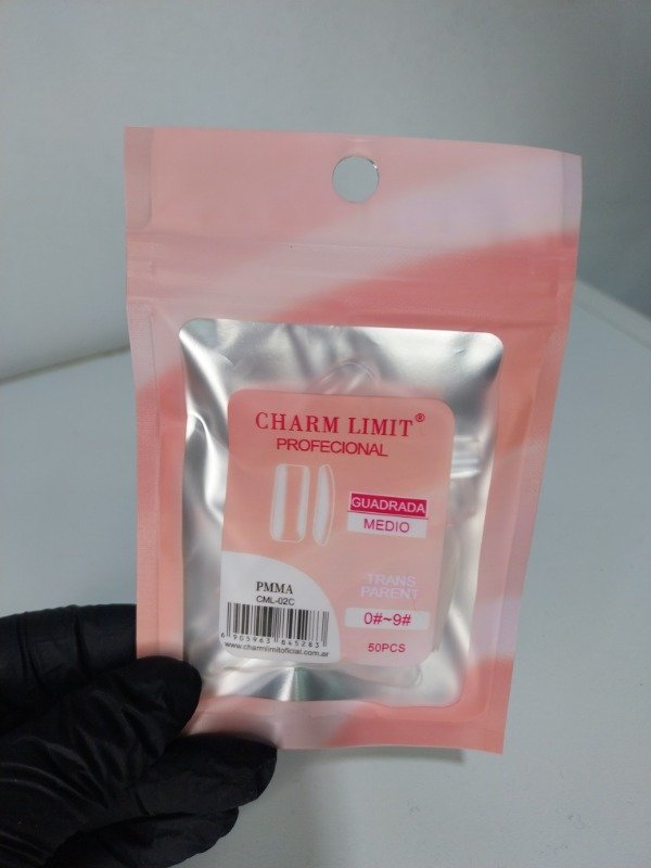 Producto - Tips charm limit x 50 cuadrados 5283