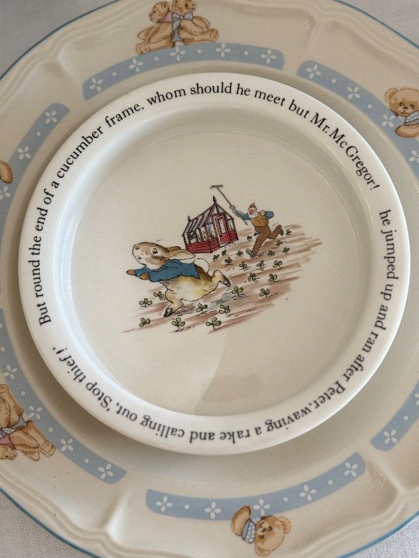 Producto - Plato de papilla inglés Peter Rabbit - 0