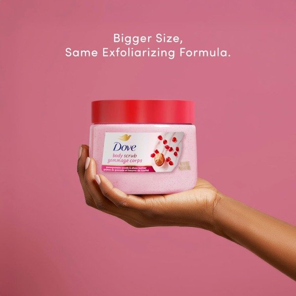 Producto - Dove Pomegranate and Shea Butter Body Scrub 425g - 5