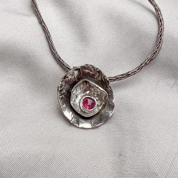 Producto - DIJE DE DISEÑO COLECCIÓN ROSE TURMALINA