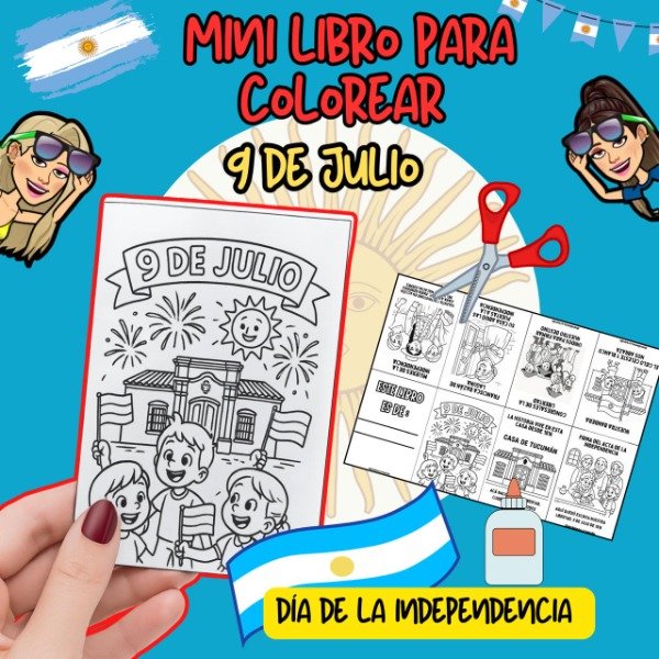 Producto - MINI LIBRO. 9 DE JULIO