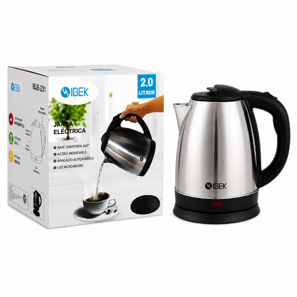 Producto - Pava Electrica 2L IBEK