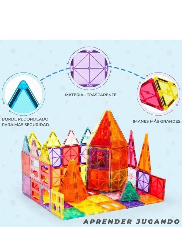 Producto - Magnetic tiles x 32 piezas - 2