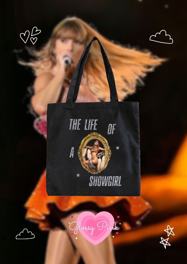 Producto - Tote Bag Wood - DTF CON GLITTER