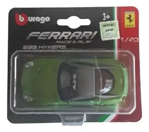 Producto - Bburago Ferrari 599 Hy Kers 1/43 Coleccion Clarin