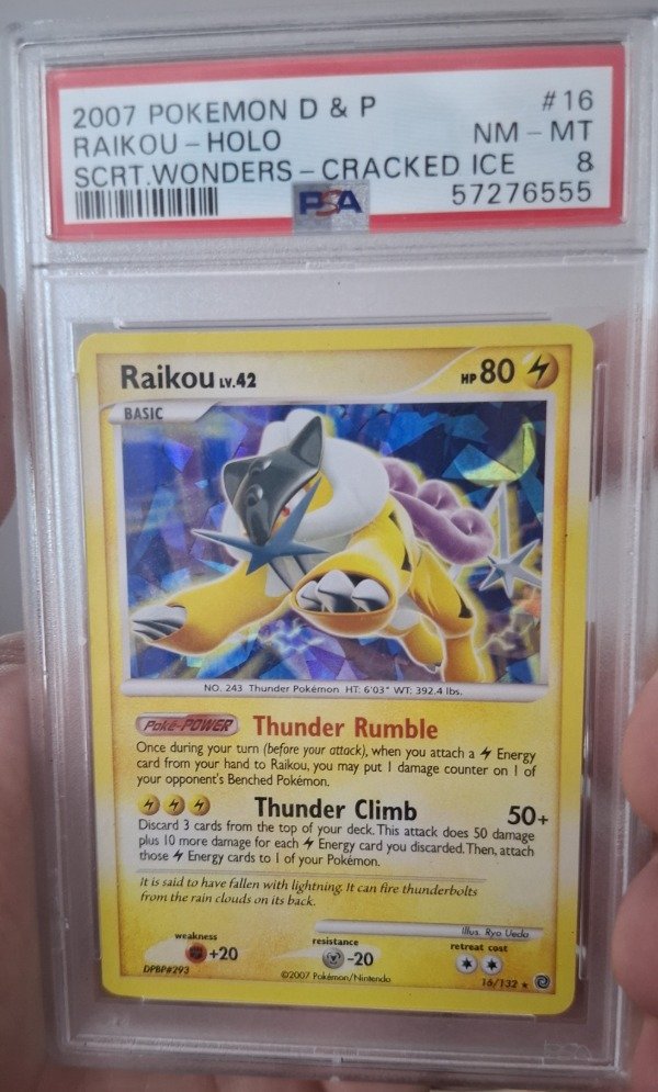 Producto - Raikou PSA 8 - Cracked Ice - SCRT.WONDERS numero 16