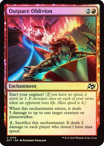Producto - Outpace Oblivion Foil  Aetherdrift