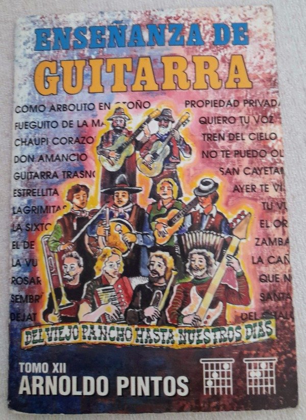Producto - Enseñanza De Guitarra #12 - Arnoldo Pintos - Musicales Didacticas
