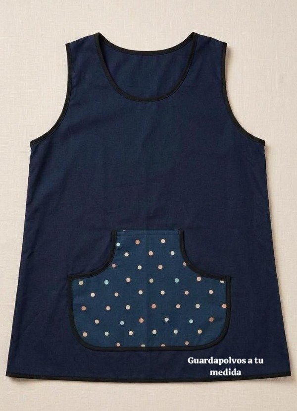 Producto - LUNARES AZUL MARINO T.M