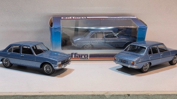 Producto - PEUGEOT 504 CELESTE METALIZADO 1/64 , LANZAMIENTO 16/11 EXPO COLECCIONISTA