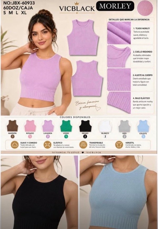 Producto - Musculosa Lycra Vicblack