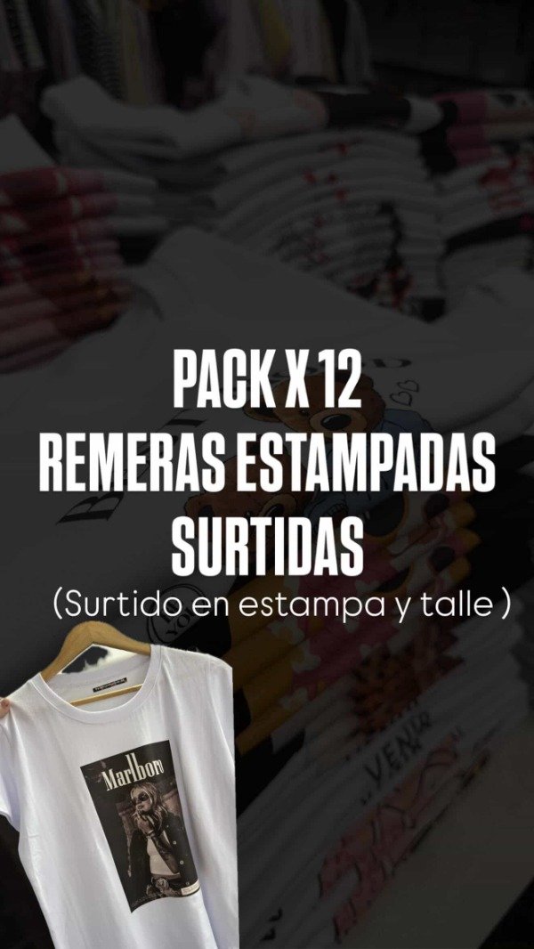 Producto - DOCENA DE REMERAS SURTIDAS