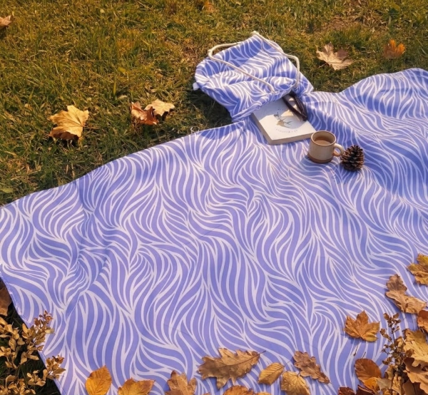 Producto - Lona playera cuadrada de secado rapido con mochila y 4 estacas - 0