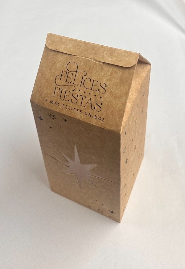 Producto - FELICES FIESTAS -COD.NA35  CAJA  VISOR ESTRELLA medida 9X9X17