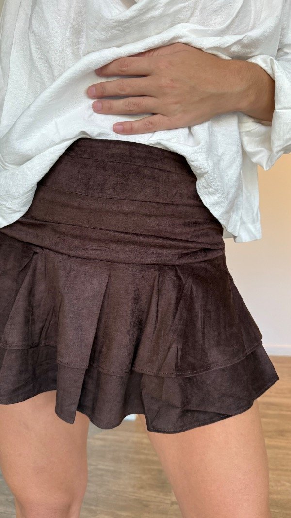 Producto - POLLERA GIZA GAMUZA