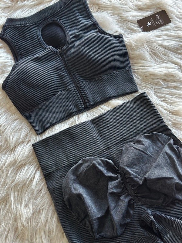 Producto - SET SEAMLESS RACHEL NEGRO
