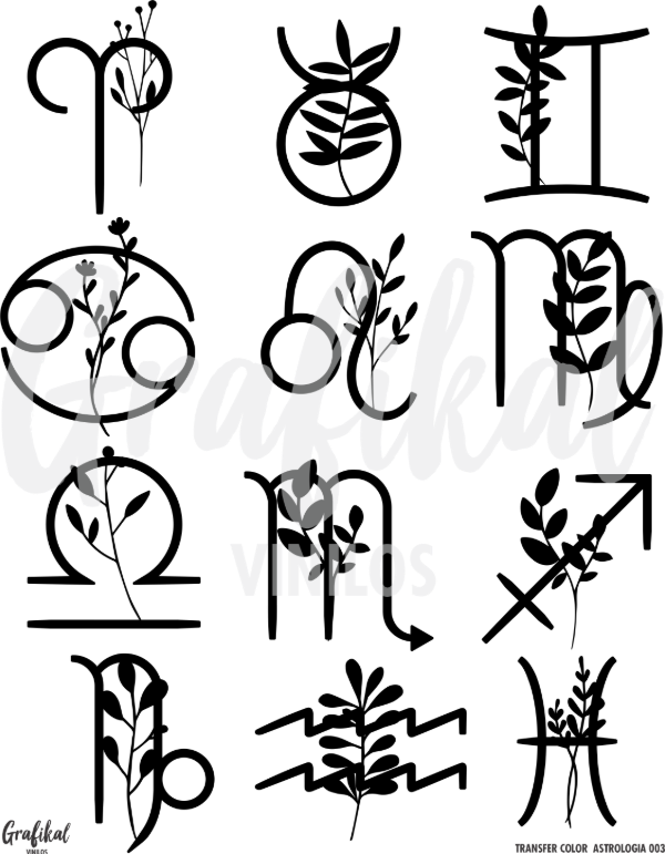 Producto - Transfer Color Astrología 003