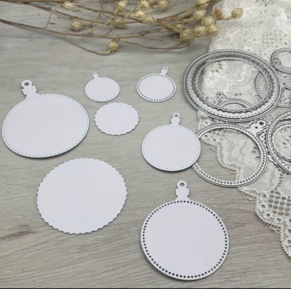 Producto - Troquel Christmas Ornaments