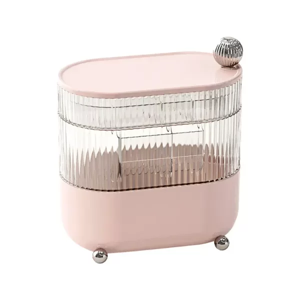 Producto - Joyero Organizador Desplegable de 3 Niveles a Prueba de Polvo