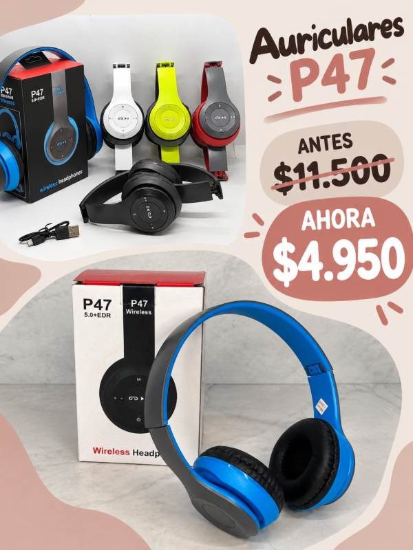 Producto - Auriculares p47 surtidos
