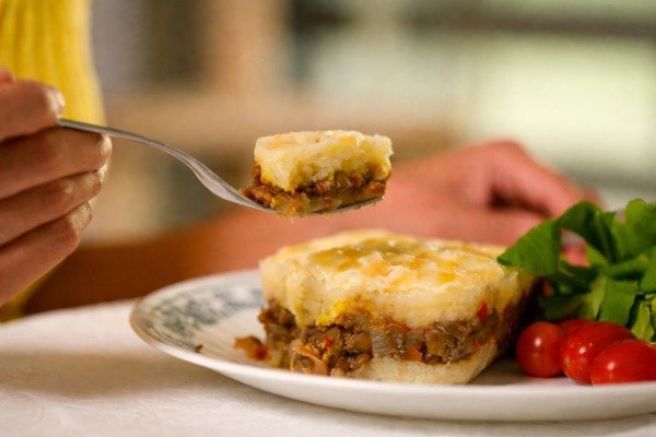 Producto - Pastel de papas vegetariano UNIDAD