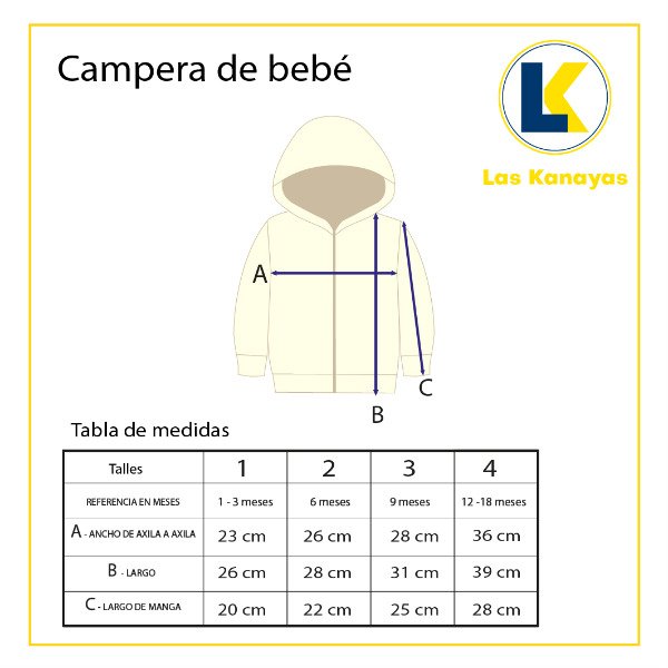 Producto - Campera Leyenda Bebé - 6