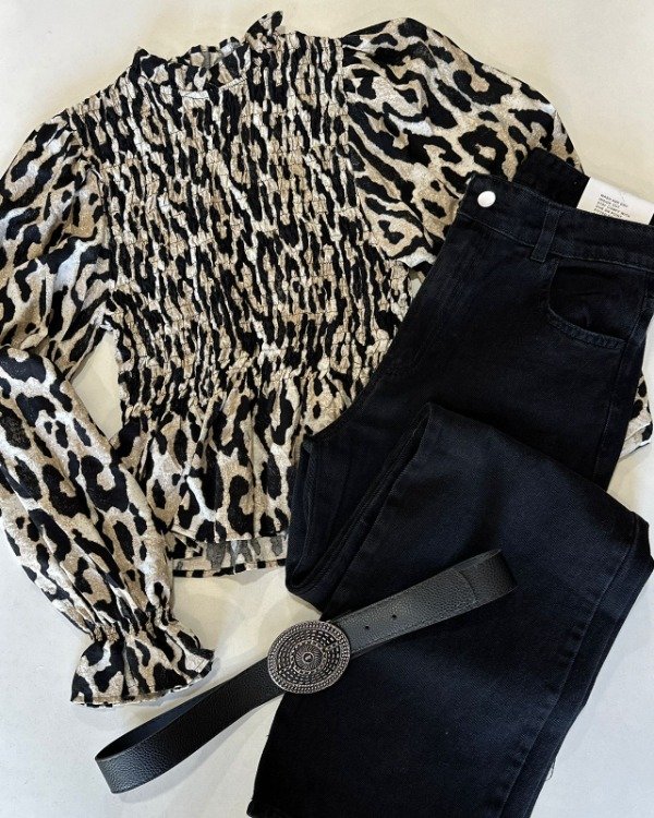 Producto - Jean wide clásico negro