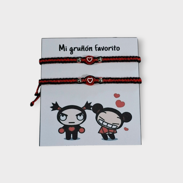 Producto - Pulsera para Compartir Pucca x2