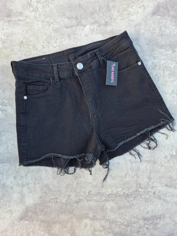 Producto - Short negro elastizado T.38 al 46