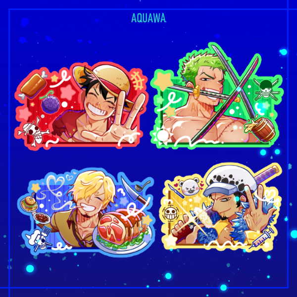 Producto - Stickers One Piece