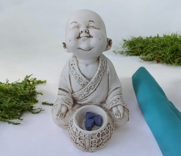 Producto - Buda Pelado Grande  Porta Bombita / Velita / Conito