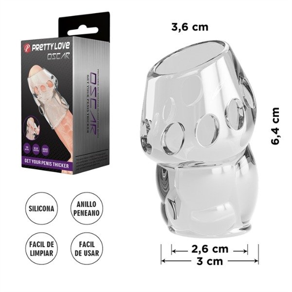 Producto - Funda para pene abierta de material TPR