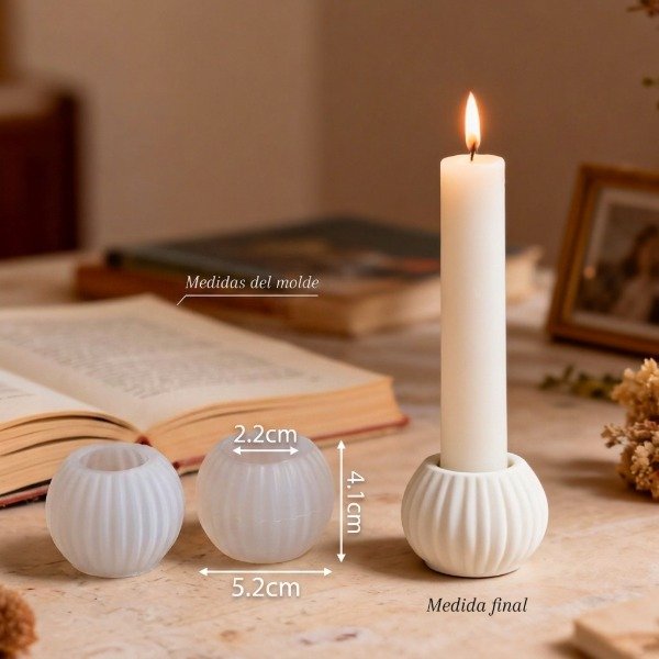 Producto - Molde mini macetita portavela
