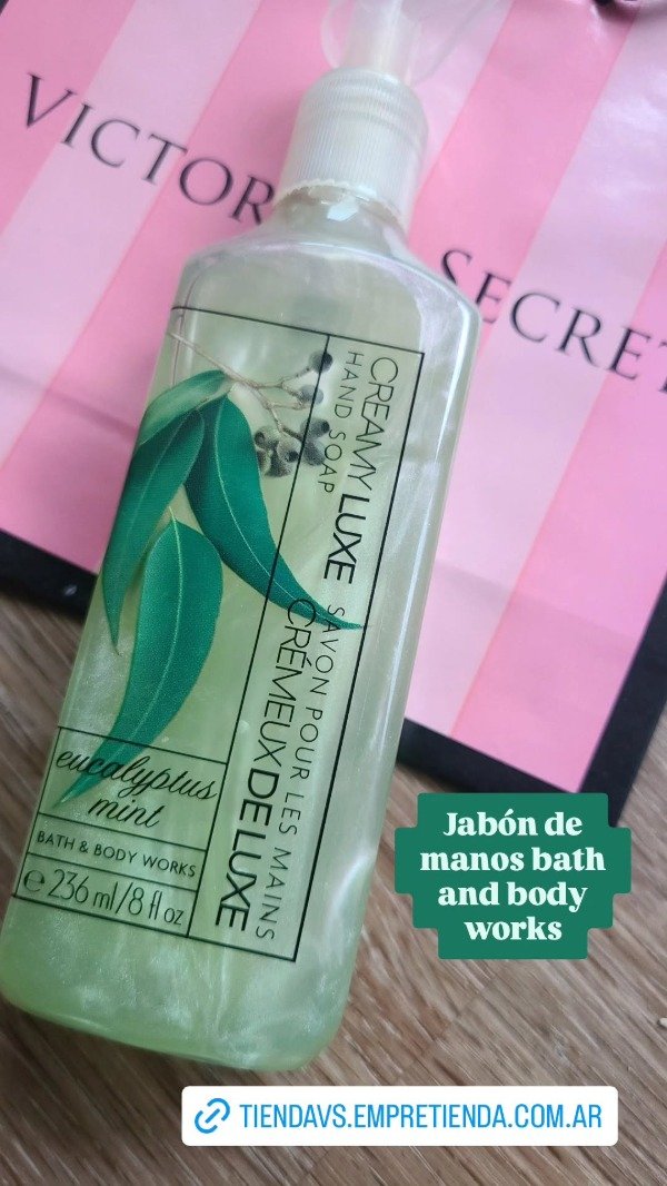 Producto - Jabón de Manos Eucalyptus Mint bath and body works - 0
