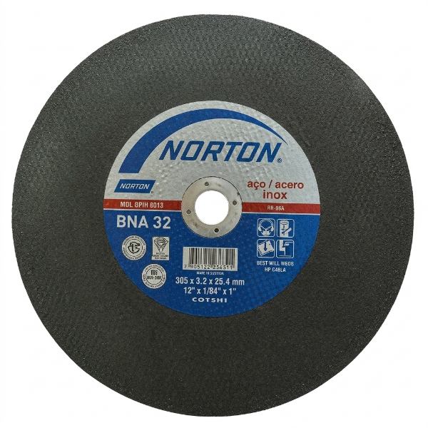 Producto - Disco de Corte Plano de Oxido Aluminio 304 x 3.2 x 25.4 - Norton
