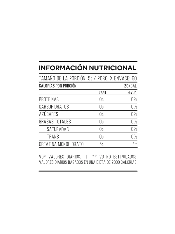 Producto - Creatina Monohidrato 300g Doypack - Star Nutrition - 6