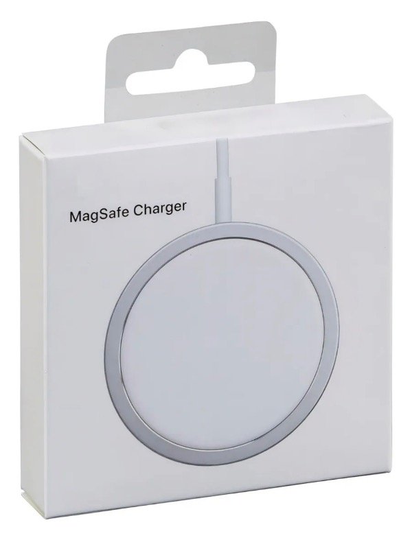 Producto - Cargador inalámbrico magnético para iPhone MagSafe color blanco