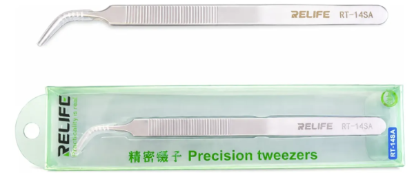 Producto - Pinza Brusela Relife Curva Rt14sa Pantallas Celulares Tablet - 1
