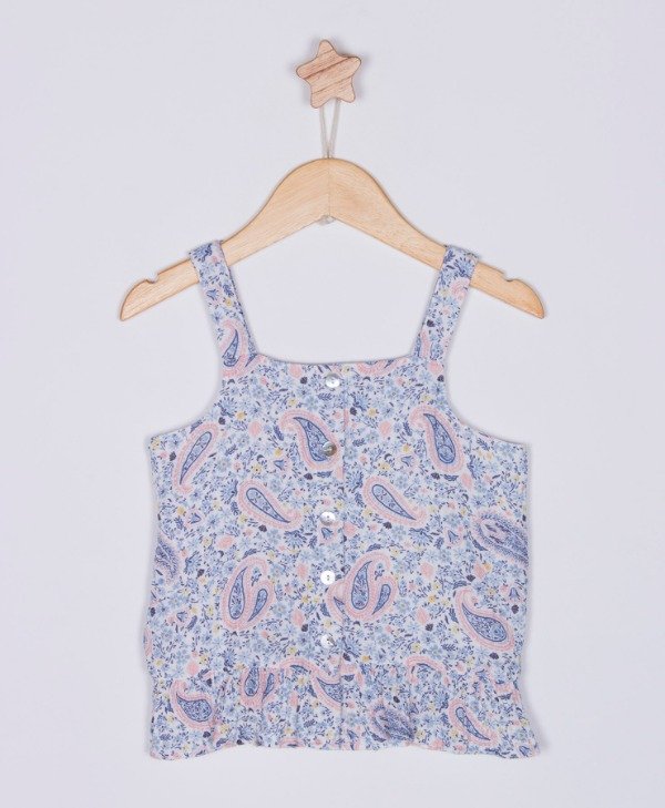 Producto - BLUSA KAI PAISLEY AZUL