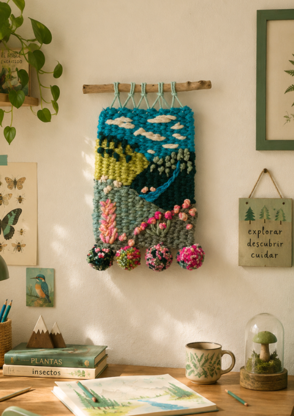 Producto - Tapiz Ecos de Pradera - Colección Paisajes tejidos