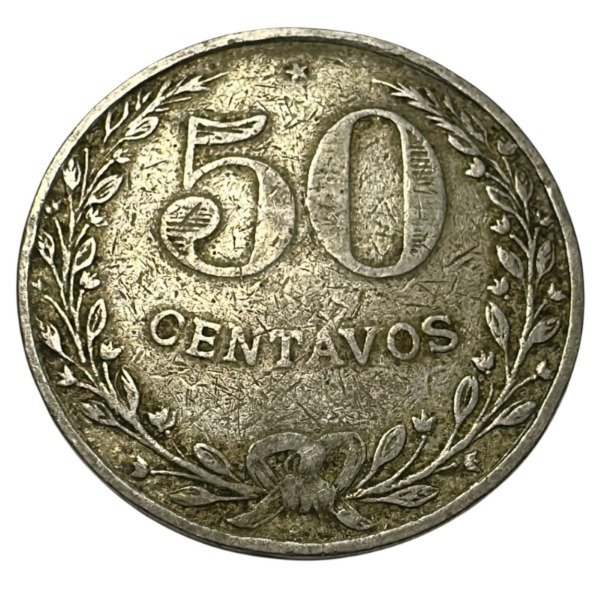 Producto - Moneda Colombia Lazareto 50 cent. 1921 (KM# L13)