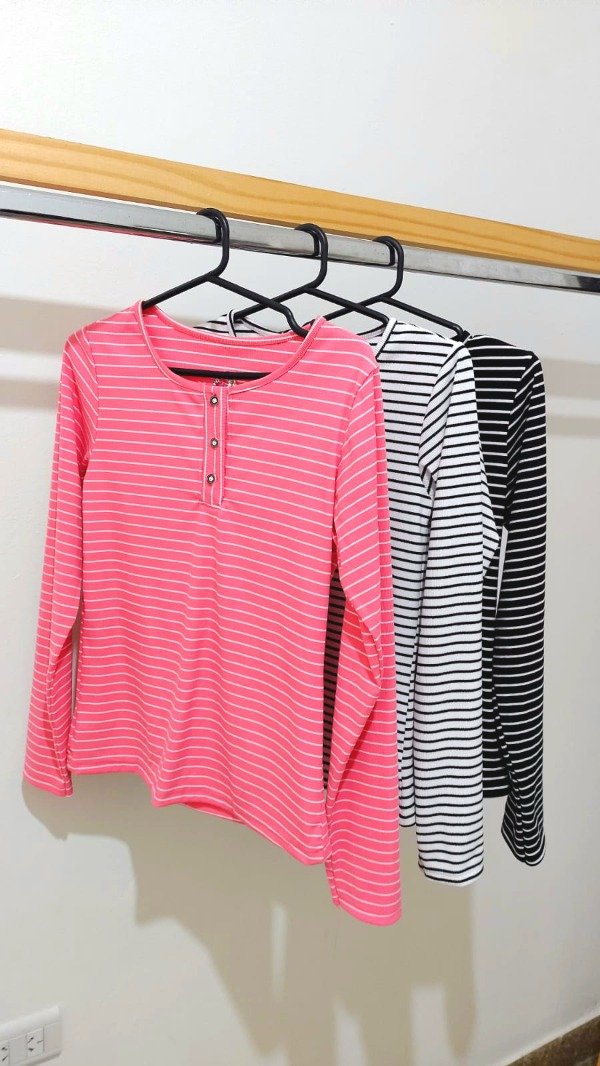 Producto - Remeras manga larga gruesas