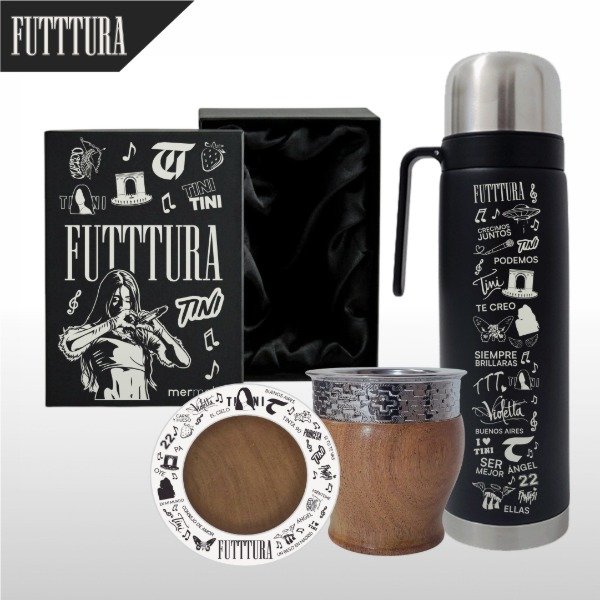 Producto - SET MATE FUTTTURA + BOX PERSONALIZADO + TERMO MEDIA MANIJA FUTTTURA - 4