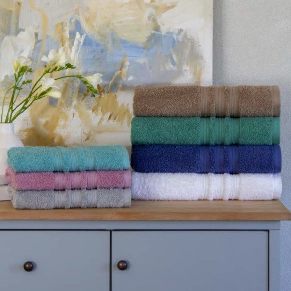 Producto - Toallon Palette accent Boston. Algodón peinado. 500 gr