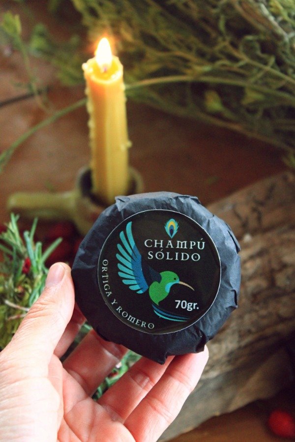 Producto - Champú Solido de Ortiga y Romero