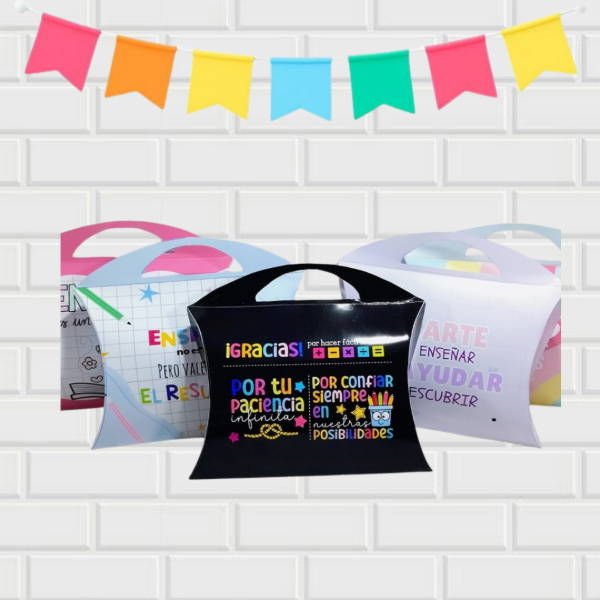 Producto - Cajita Almohada Chica Con Manija